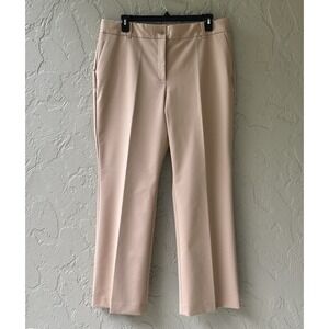 Talbots Women's 18 Bristish Khaki Tan Classic Fit Straight Leg Heritage Pant NWT